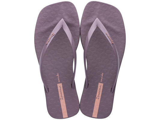 Image of Sandals. Product name - Fever Basics Women's Ipanema LILAC GRENDENE in Lilac colour by brand - IPANEMA