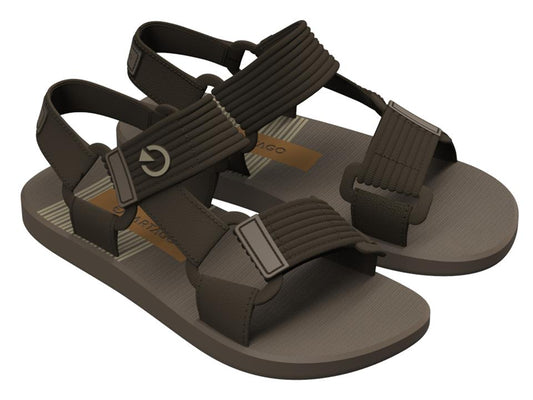 Image of Sandals. Product name - Montreal Sand Ad Women's Ipanema BROWN/BEIGE GRENDENE in Brown/Beige colour by brand - IPANEMA
