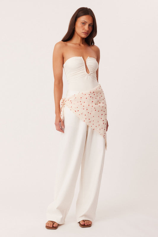 SNDYS POLKA DOT WRAP (Vanilla Polka)
