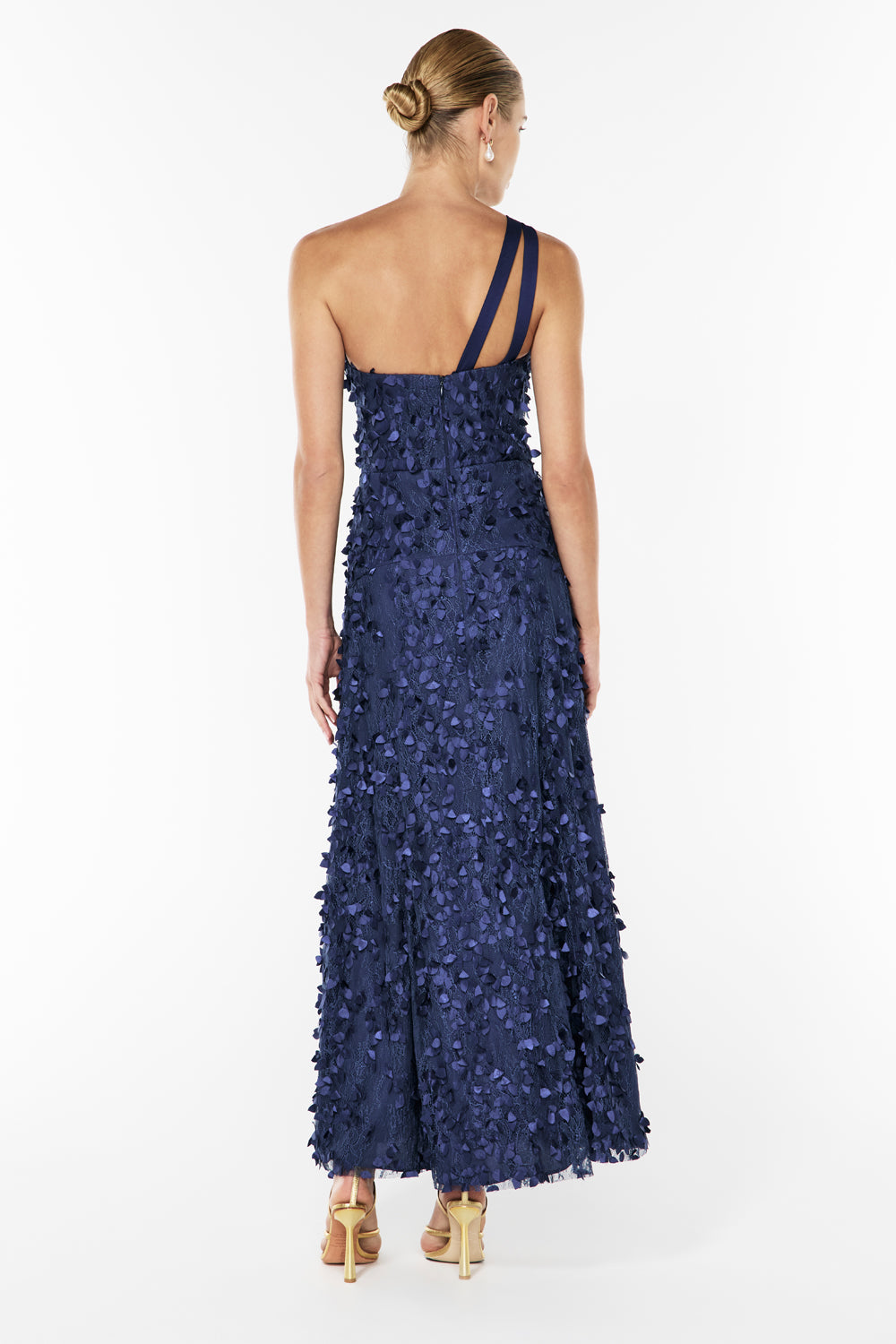Enchantment One Shoulder Dress (Royal Blue)
