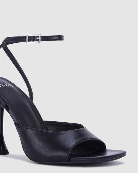 Image of Sandals. Product name - Zippo Women's Fast Fashion BLACK Novo Sandals in Black colour by brand - NOVO
