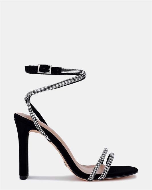 Image of Heels. Product name - Painkiller Women's Evening Shoes BLACK Novo Evening in Black colour by brand - NOVO