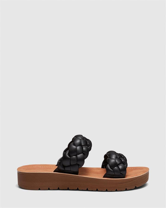 Image of Sandals. Product name - Silas Women's Thongs BLACK Novo Thongs in Black colour by brand - NOVO