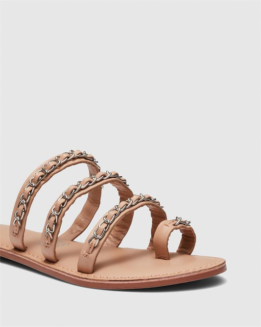 Image of Sandals. Product name - Surge Women's Thongs Nude Novo Thongs in Nude colour by brand - NOVO