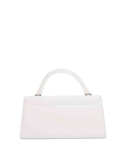 JACQUEMUS Le Chiquito Long Leather Bag (White)