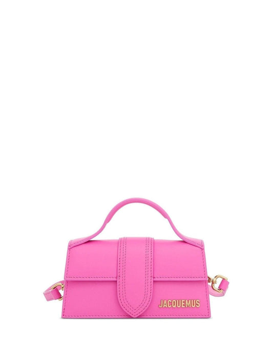 Image of Bags. Productname: JACQUEMUS Le Bambino Mini Leather Bag in PINK colour by brand - JACQUEMUS