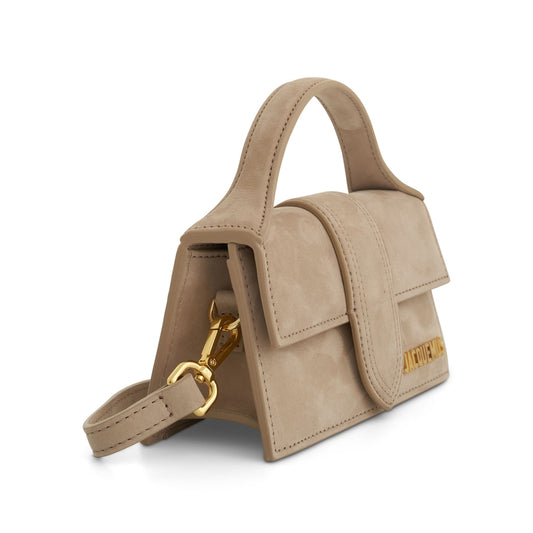 JACQUEMUS Le Bambino Mini Leather Bag (Beige)