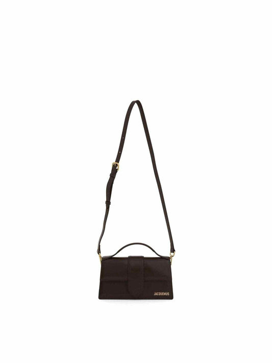 Image of Bags. Productname: JACQUEMUS Le Grand Bambino Patent Leather Bag in BROWN colour by brand - JACQUEMUS