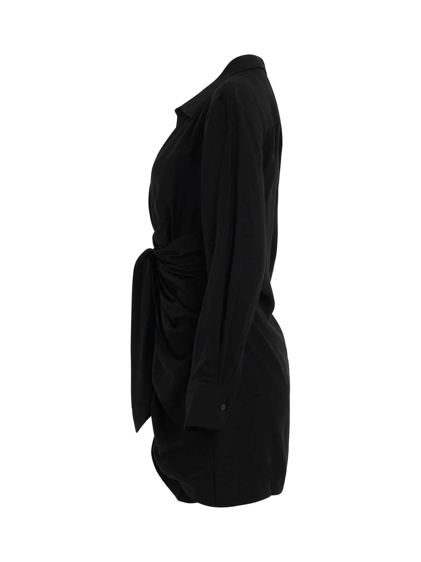 JACQUEMUS Bahia Sash Dress (Black)