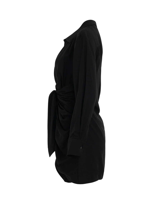 JACQUEMUS Bahia Sash Dress (Black)