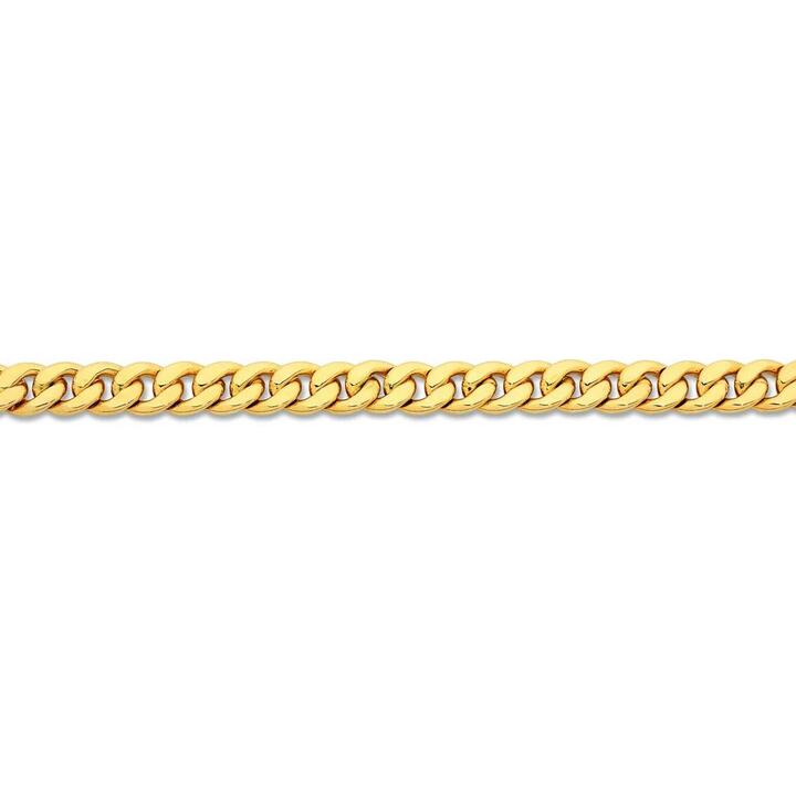 Image of Necklaces. Productname: 9kt Yellow Gold Silver Infused Necklace 60cm in Gold colour by brand - Bevilles