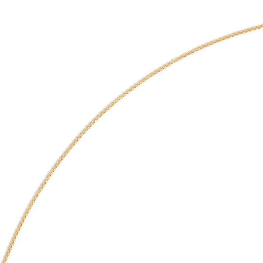Image of Necklaces. Productname: 9kt Yellow Gold Belcher Chain Necklace 45cm in Gold colour by brand - Bevilles
