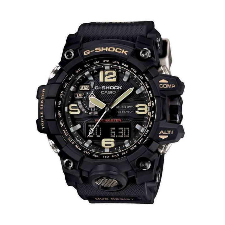 Image of Watches. Productname: Casio G-Shock Mudmaster Watch Model GWG1000-1A in Watch colour by brand - Casio