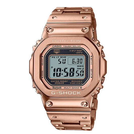 Image of Watches. Productname: Casio G Shock Full Metal Rose Gold Ingot Watch GMWB5000GD-4D in Watch colour by brand - Casio