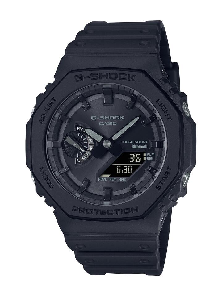Image of Watches. Product name - Casio G-Shock Men's Analog-Digital Black Watch GA2100-1A1 in colour by brand - Casio