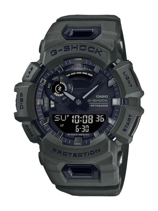 Image of Watches. Productname: Casio G-Shock Green Watch GBA-900UU-3A in Watch colour by brand - Casio