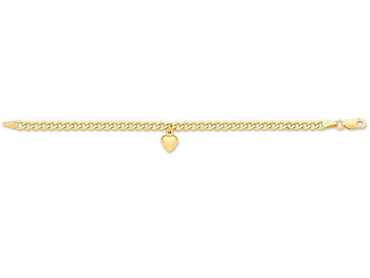 Image of Bracelets. Productname: Children's 9kt Yellow Gold Silver Infused Bracelet in Gold colour by brand - Bevilles