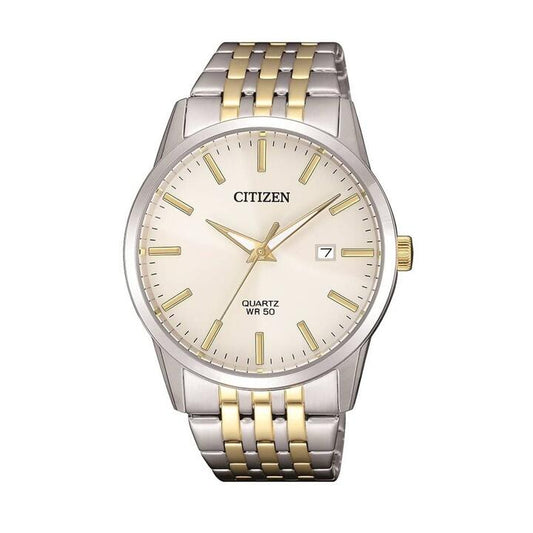 Image of Watches. Productname: Citizen Men's Two Tone Stainless Steel Watch Model BI5006-81P in Watch colour by brand - Citizen