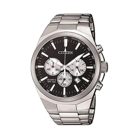 Image of Watches. Productname: Citizen Men's Chronograph Silver Stainless-Steel Watch Model AN8170-59E in Watch colour by brand - Citizen