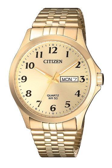 Image of Watches. Productname: Citizen Gold Men's Watch BF5002-99P in Watch colour by brand - Citizen