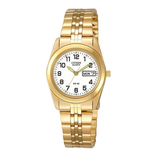 Image of Watches. Productname: Citizen Ladies Round Face Watch in Watch colour by brand - Citizen