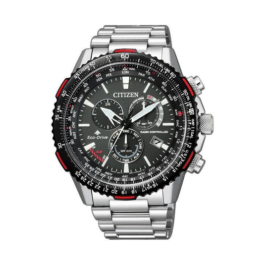 Image of Watches. Productname: Citizen Promaster Divers Eco-Drive Chronograph Watch CB5001-57E in Watch colour by brand - Citizen