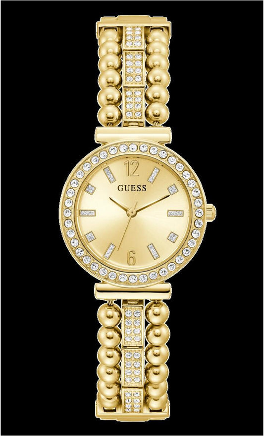 Image of Watches. Productname: Guess Gala Gold Women's Analogue Watch GW0401L2 in Watch colour by brand - Guess