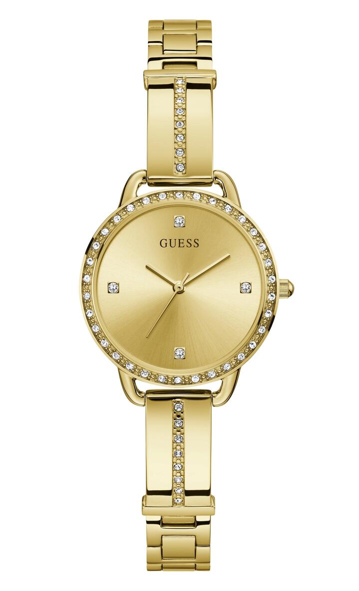 Image of Watches. Productname: Guess Bellini Gold Tone Stainless Steel Watch GW0022L2 in Watch colour by brand - Guess