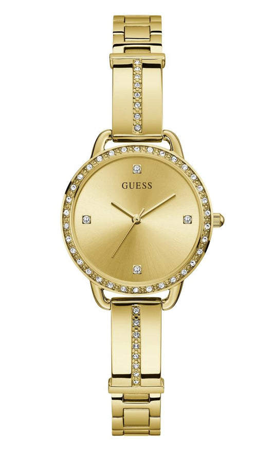 Image of Watches. Productname: Guess Bellini Gold Tone Stainless Steel Watch GW0022L2 in Watch colour by brand - Guess