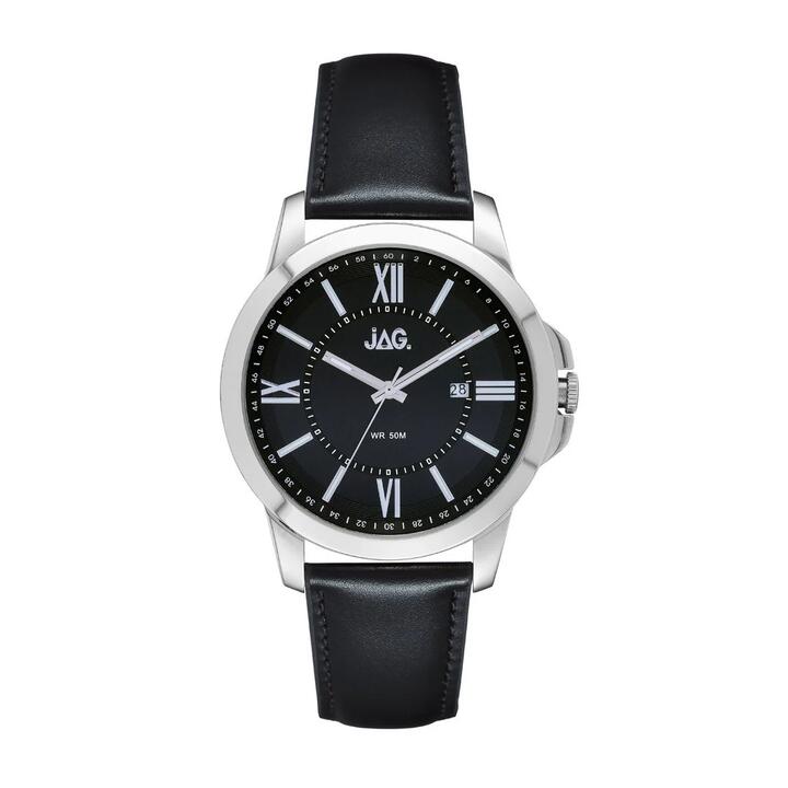 Image of Watches. Productname: JAG Black Xavier Watch J2154 in Watch colour by brand - JAG
