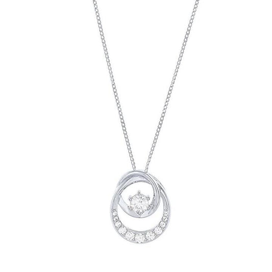 Image of Necklaces. Productname: I am Fabulous 45cm Sterling Silver Necklace in Silver colour by brand - Bevilles