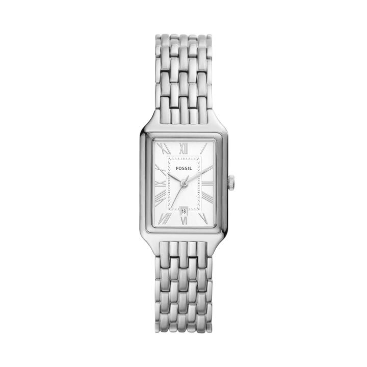 Image of Watches. Product name - Fossil Raquel Silver Tone Watch ES5221 in colour by brand - Fossil