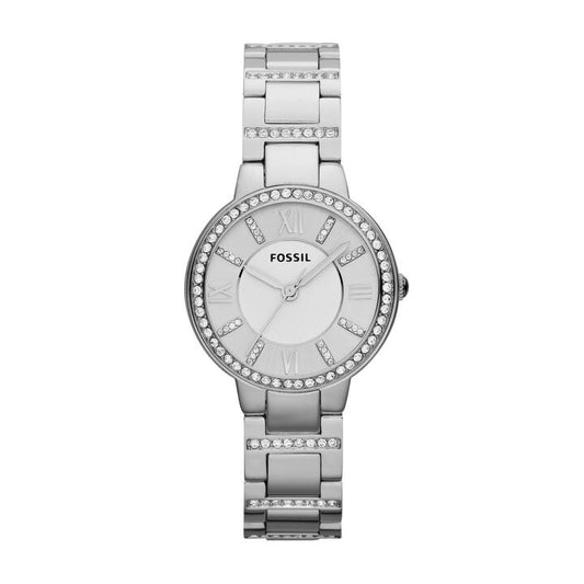 Image of Watches. Productname: Fossil Ladies Silver one Watch ES3282 in colour by brand - Fossil