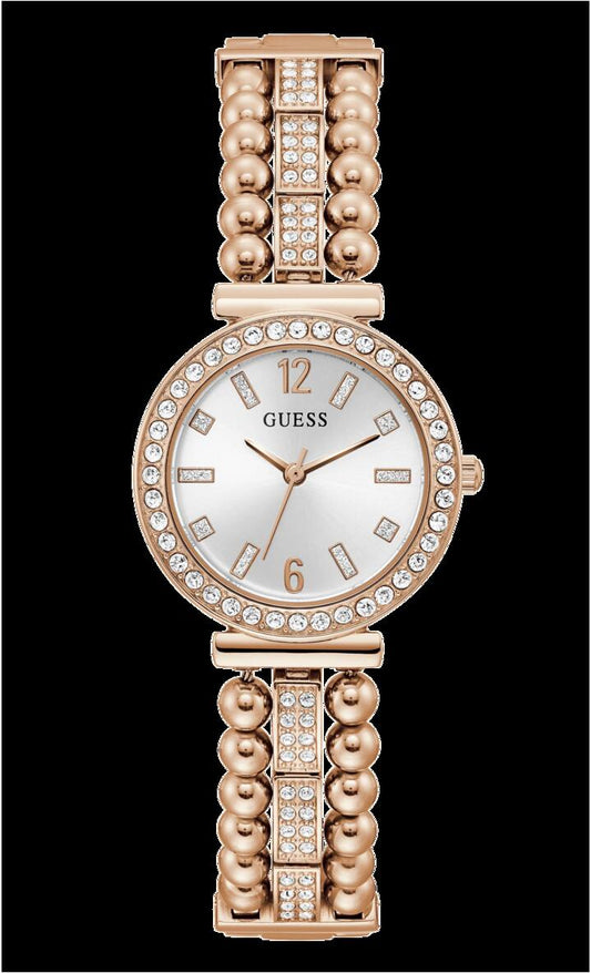 Image of Watches. Productname: Guess Gala Rose Gold Women's Analogue Watch GW0401L3 in Watch colour by brand - Guess