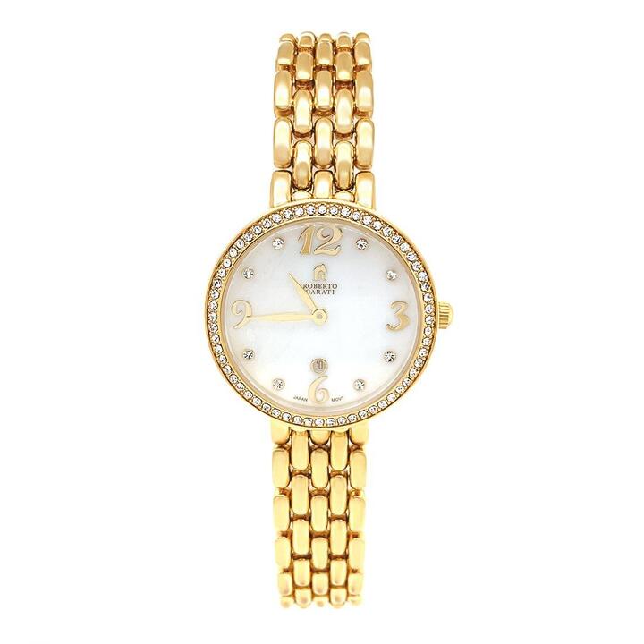 Image of Watches. Productname: Roberto Carati Chloe Gold Women's Watch M9015-V5 in Watch colour by brand - Roberto Carati