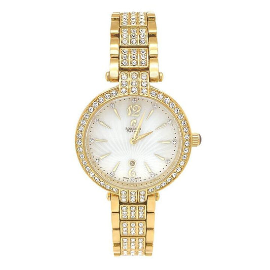 Image of Watches. Productname: Roberto Carati Winslet Gold Women's Watch M9061-V4 in Watch colour by brand - Roberto Carati