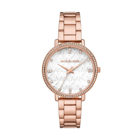 Image of Watches. Product name - Michael Kors Pyper Rose Gold Tone Watch MK4594 in colour by brand - Michael Kors
