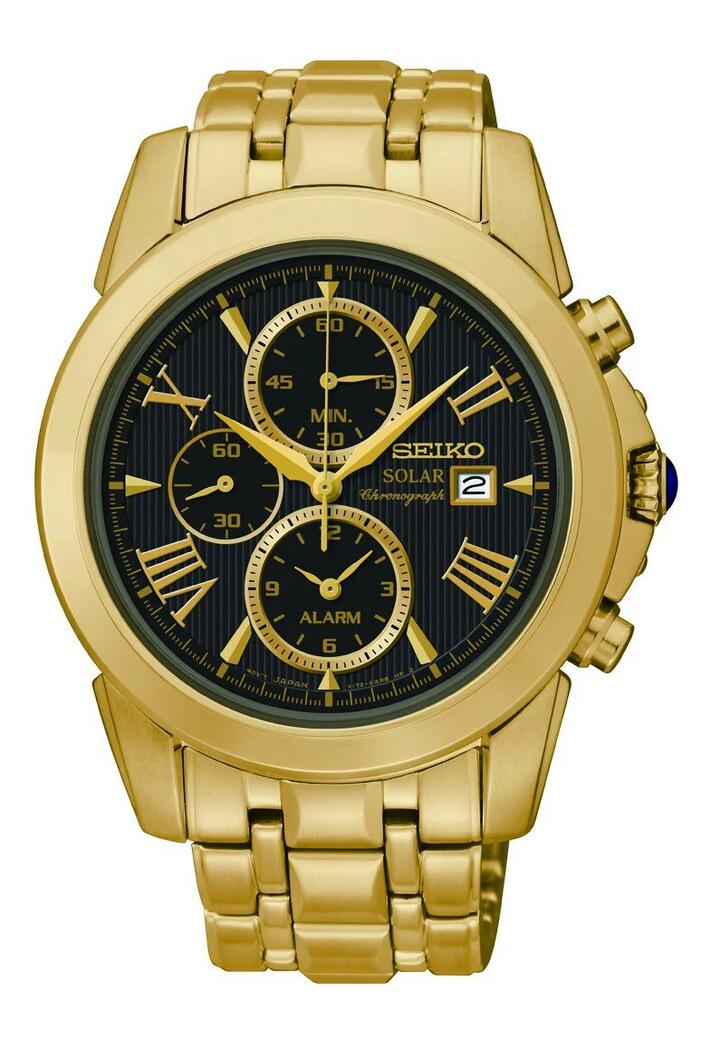 Image of Watches. Product name - Seiko Le Grand Solar 100M Watch in colour by brand - Seiko