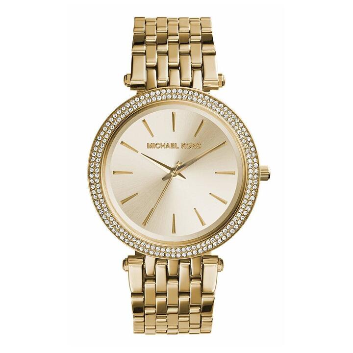 Image of Watches. Productname: Michael Kors Darci Ladies Gold Watch MK3191 in Watch colour by brand - Michael Kors