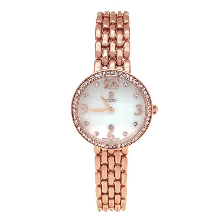 Image of Watches. Productname: Roberto Carati Chloe Rose Gold Women's Watch M9015-V4 in Watch colour by brand - Roberto Carati