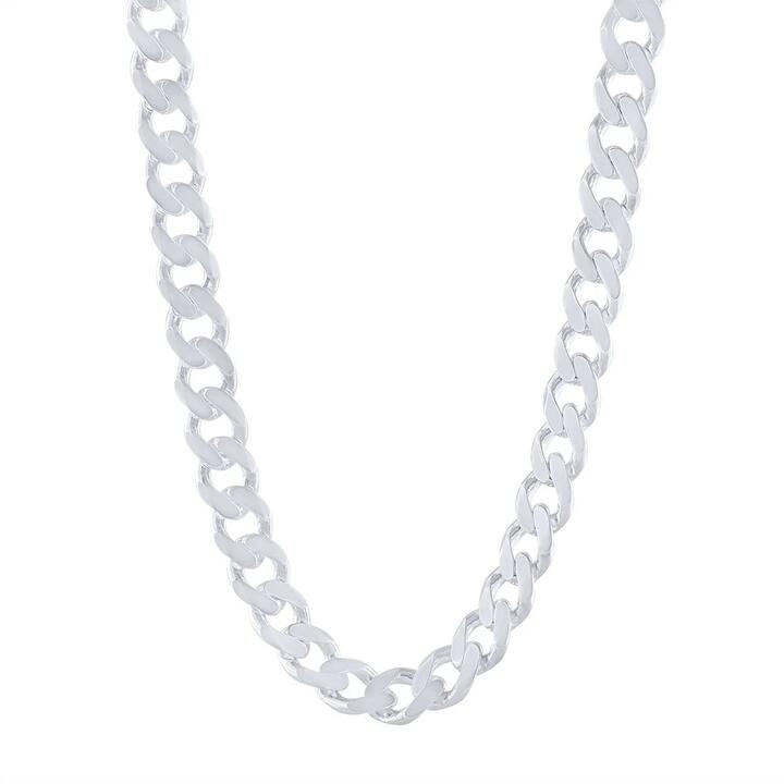 Image of Necklaces. Productname: Sterling Silver Large Curb Chain Necklace 60cm in Silver colour by brand - Bevilles