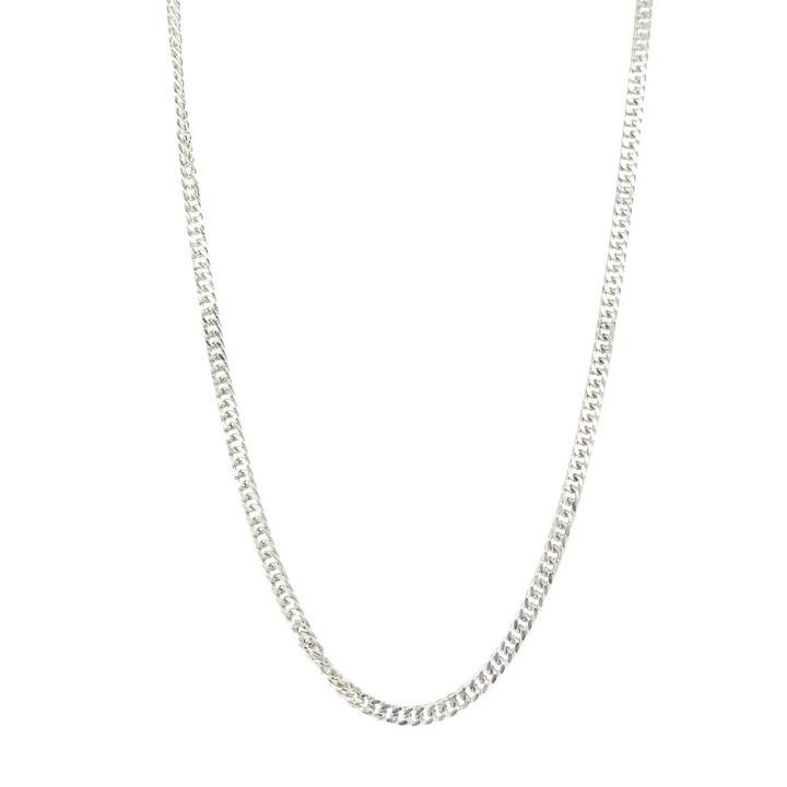 Image of Necklaces. Product name - 80cm 2mm Width Tight Curb Chain Necklace in Sterling Silver in colour by brand - Bevilles