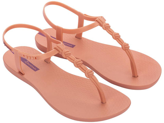 Image of Sandals. Product name - Class Link Women's Ipanema ORANGE GRENDENE in Orange colour by brand - IPANEMA