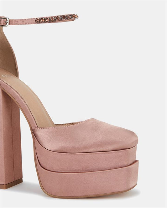 Image of Sandals. Product name - Zaguar Women's Fast Fashion Nude Novo Sandals in Nude colour by brand - NOVO