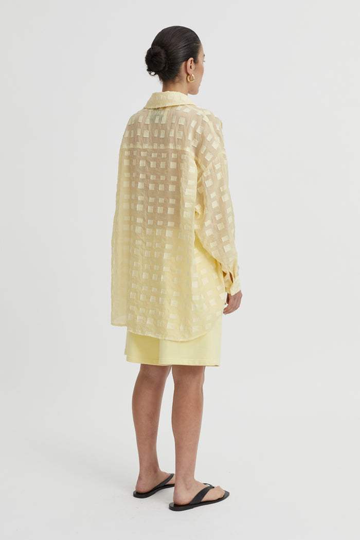 Blanca Studio Knox Shirt (Butter)