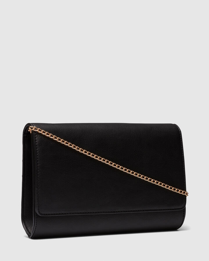 Image of Bags. Product name - Arcadia Women's Clutches BLACK Novo Bags in Black colour by brand - NOVO