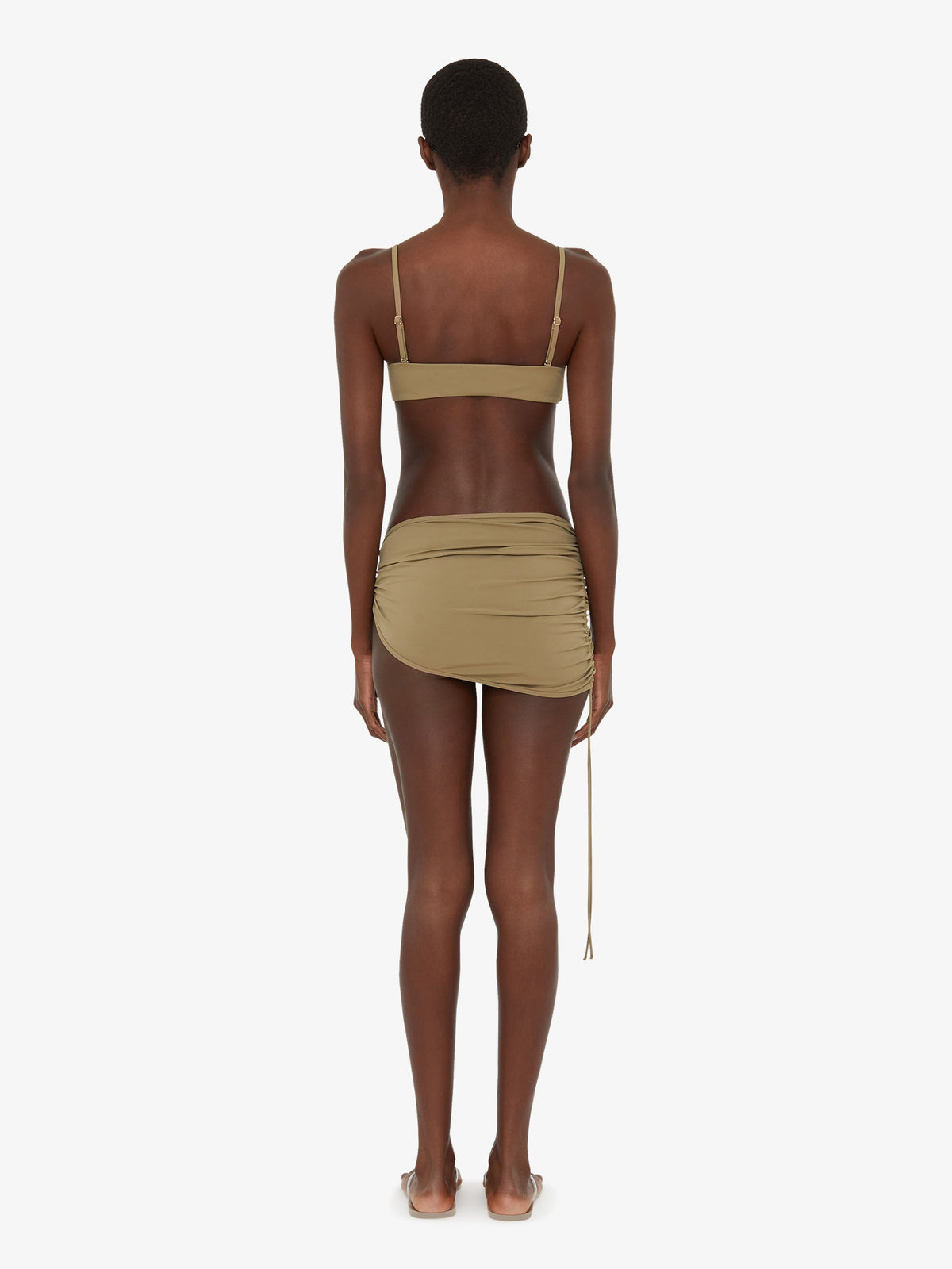 Christopher Esber Ruched Prong Bandeau (Eucalypt)