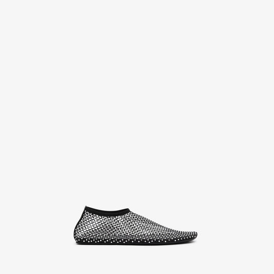 Image of Flats. Product name - Minette Flat in Black colour by brand - Christopher Esber