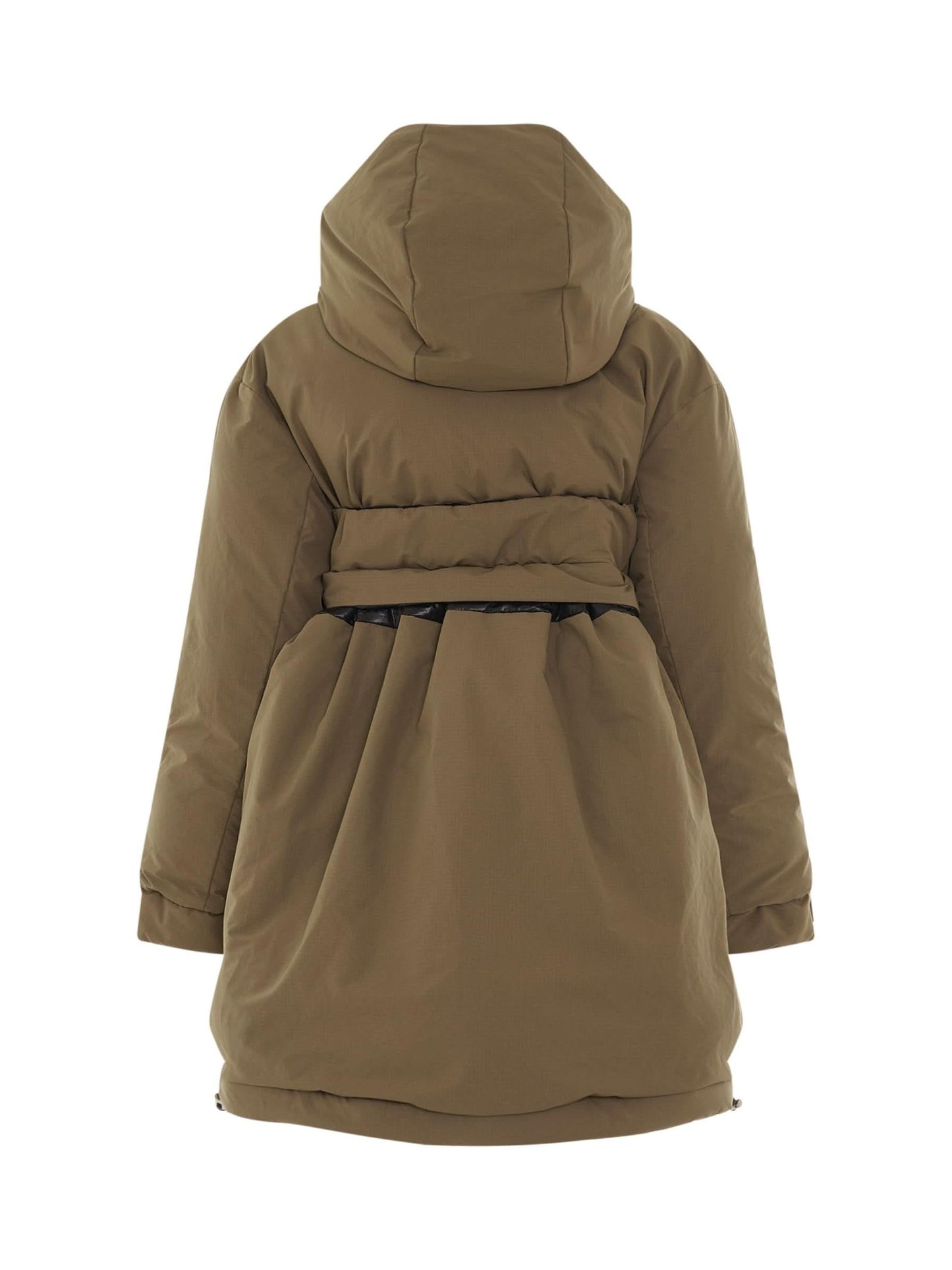 SACAI Padded Jacket with Hood (Beige)