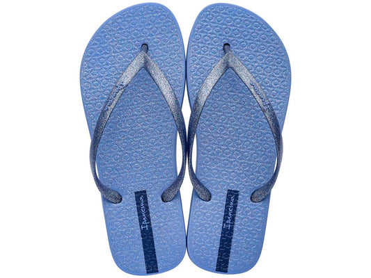 Image of Sandals. Product name - Glitter Women's Ipanema BLUE/GLITTER GRENDENE in Blue/Glitter colour by brand - IPANEMA
